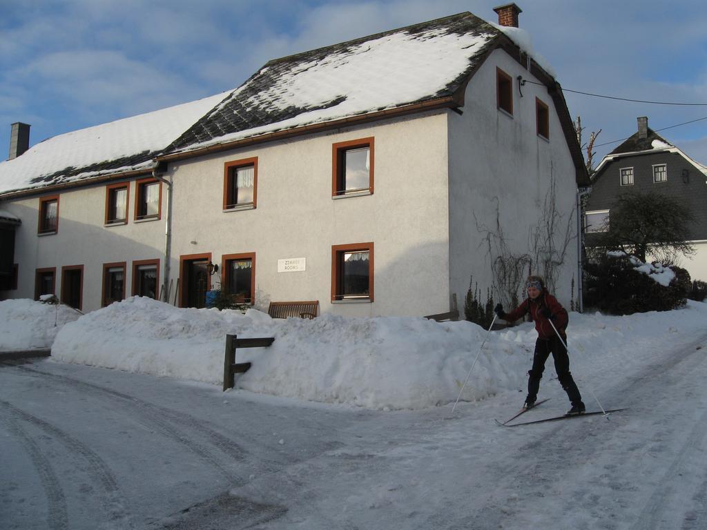 B&B Snow View Lodge Medendorf Bagian luar foto