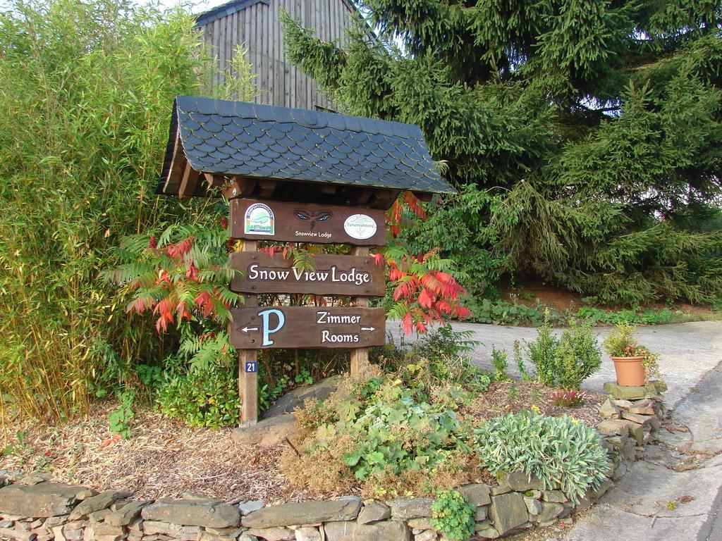 B&B Snow View Lodge Medendorf Bagian luar foto